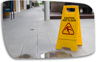 תאונה עקב החלקה